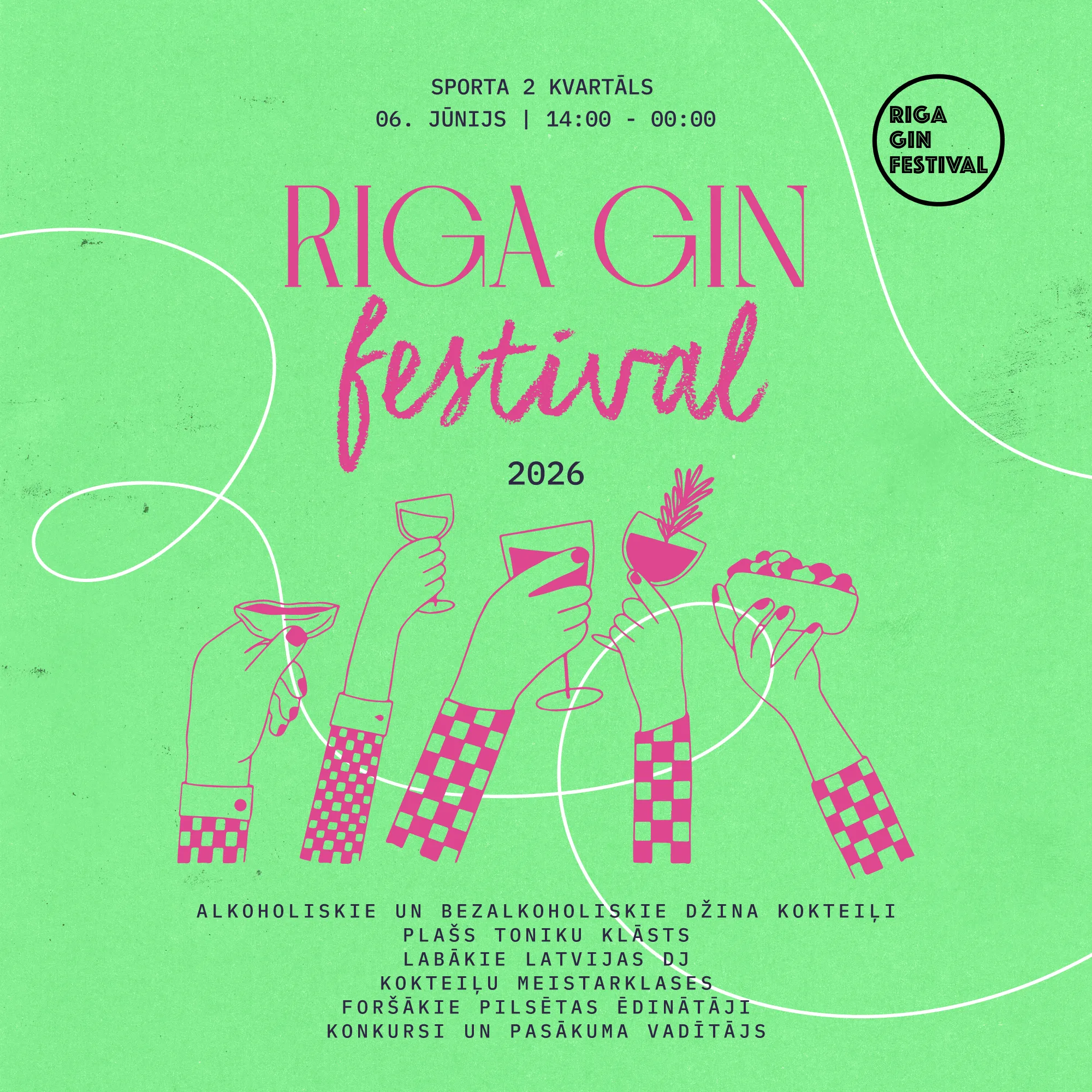 Riga Gin Festival 2026 afiša